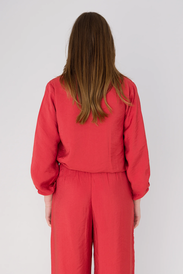 Blouse - Brick