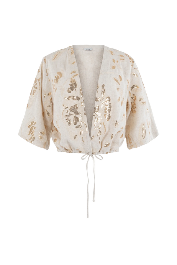 Blouse - Cream Solid