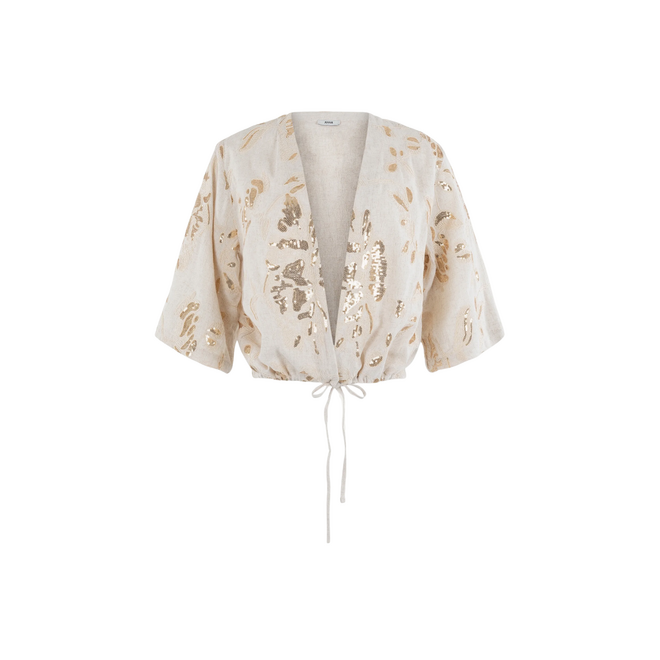 Blouse - Cream Solid