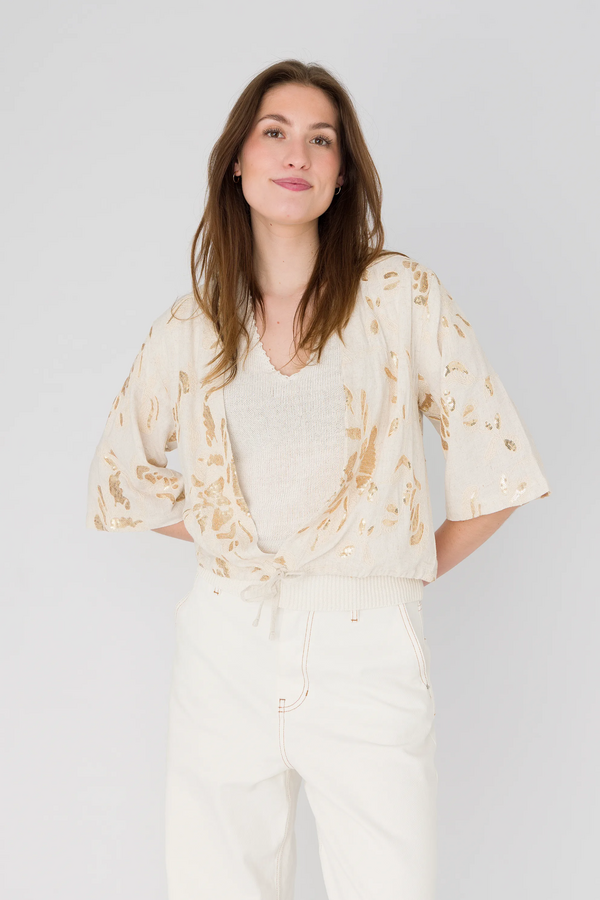 Blouse - Cream Solid