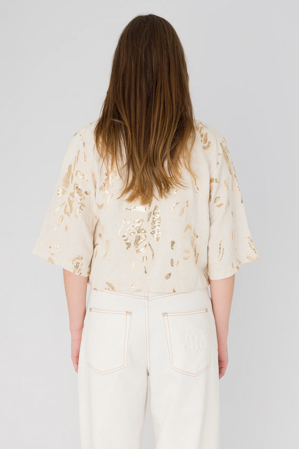 Blouse - Cream Solid