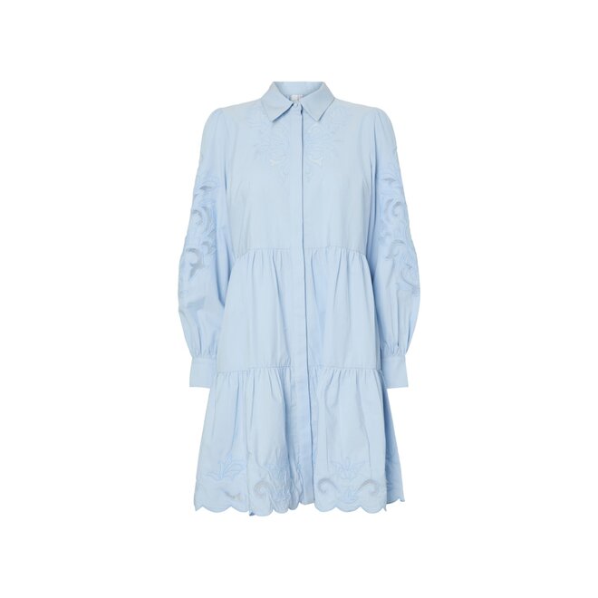 Zimia LS Shirt Dress - Skyway