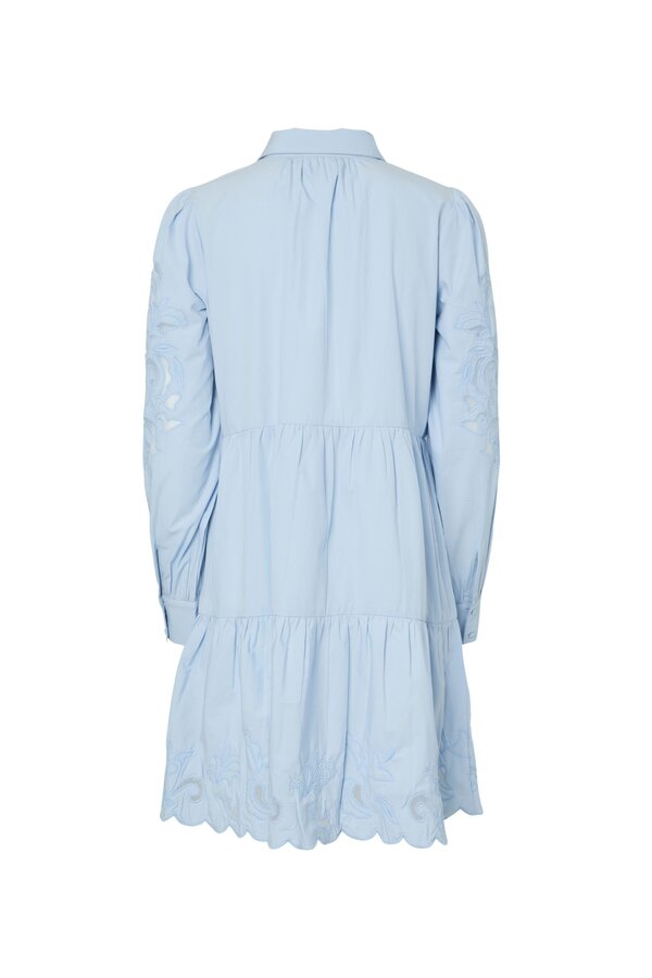 Zimia LS Shirt Dress - Skyway