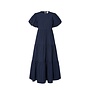 Colea SS Ankle Dress - Navy