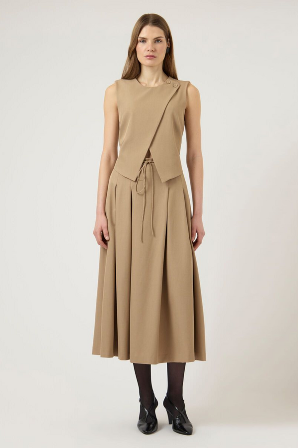 Camia HW Long Skirt - Incense