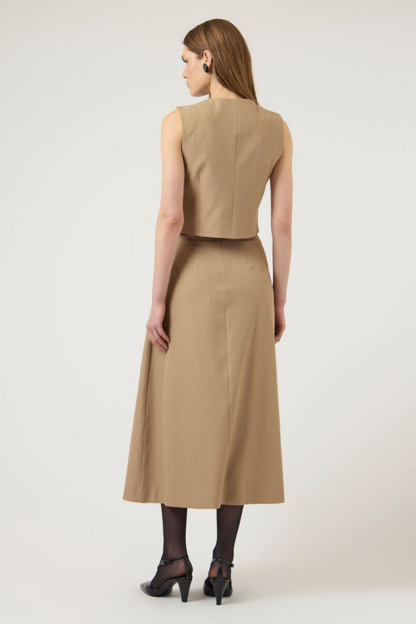 Camia HW Long Skirt - Incense