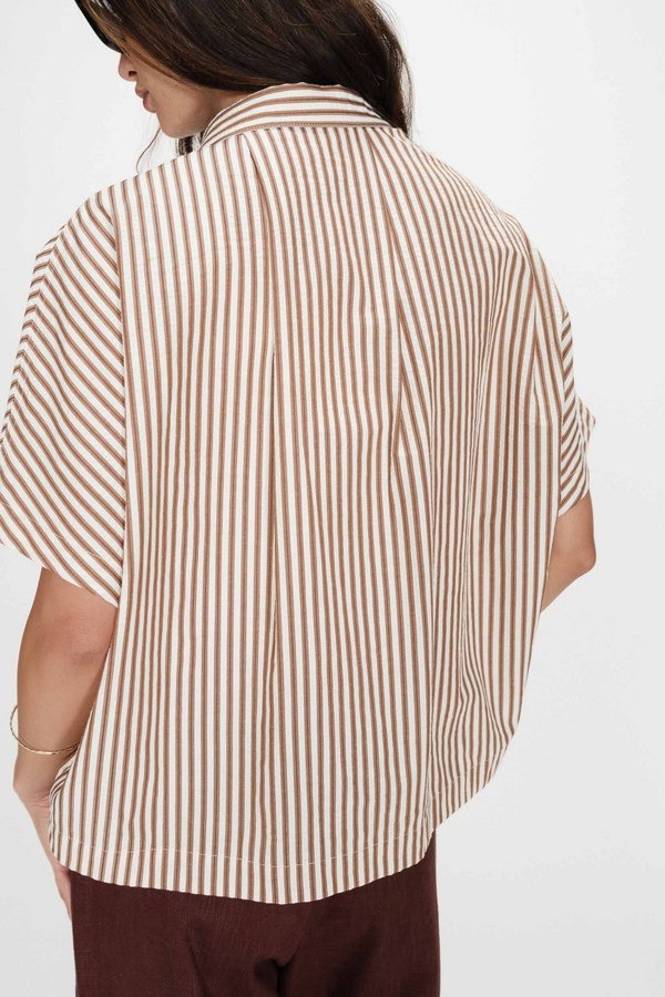 Vercia Blouse - Mocha