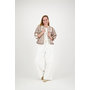 Pompon Demin Pants - White