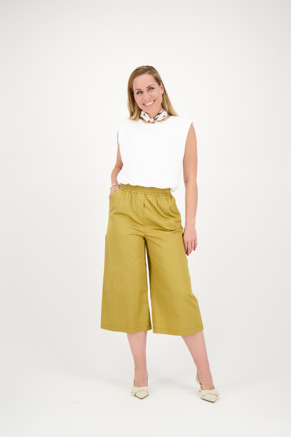 Olive Capri Pants