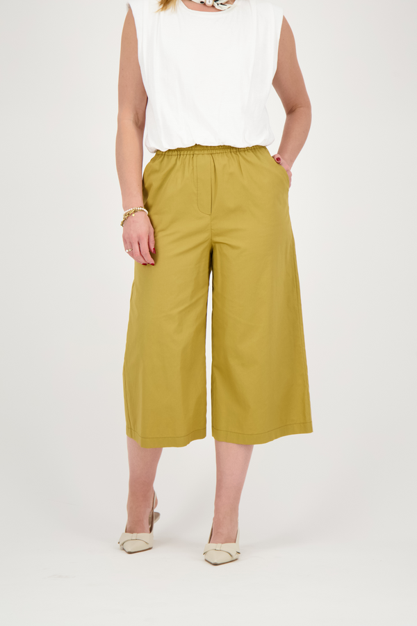 Olive Capri Pants