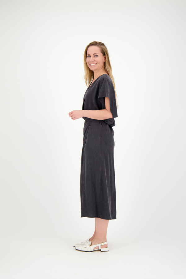 Midi Dress - Charcoal