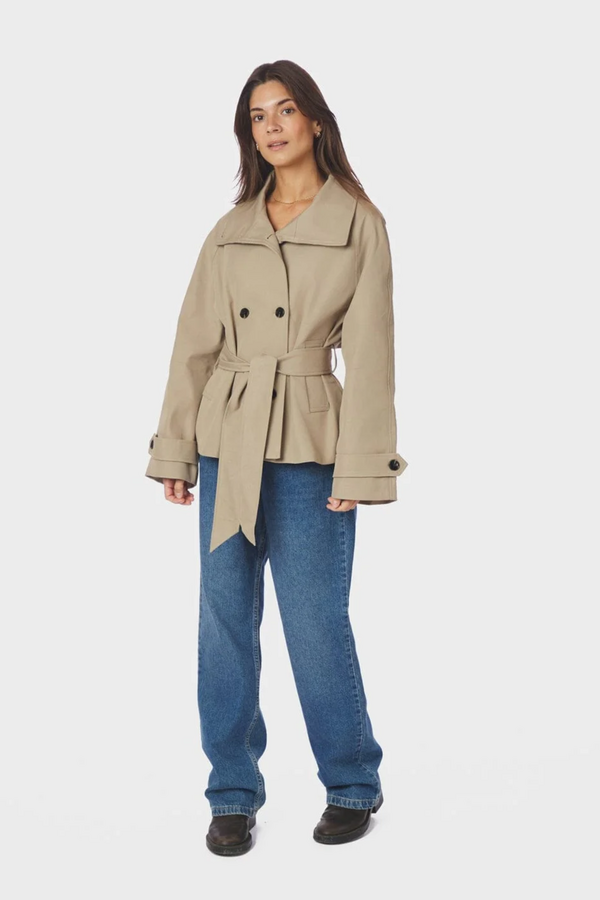 Munet Trench Jacket - Sand
