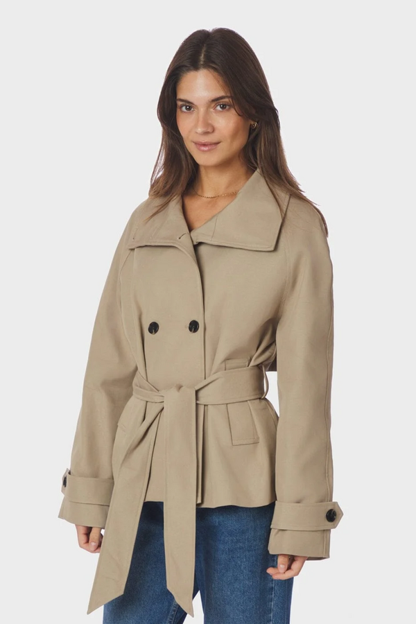Munet Trench Jacket - Sand