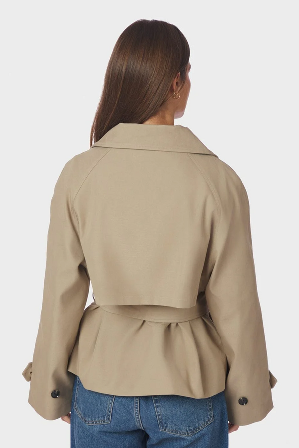 Munet Trench Jacket - Sand