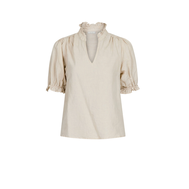 Odesa Linen Blouse - Sand