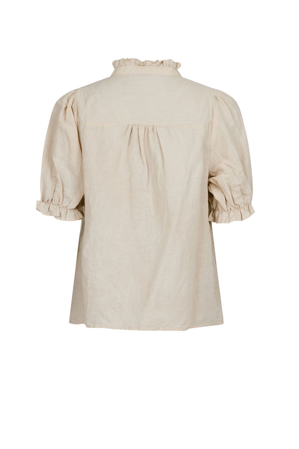 Odesa Linen Blouse - Sand
