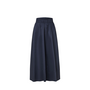 Yara Poplin Skirt - Navy