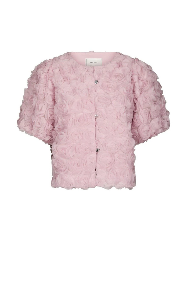 Aisa Flower Blouse - Rose