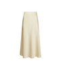 Vicky Heavy Sateen Skirt - Light Yellow