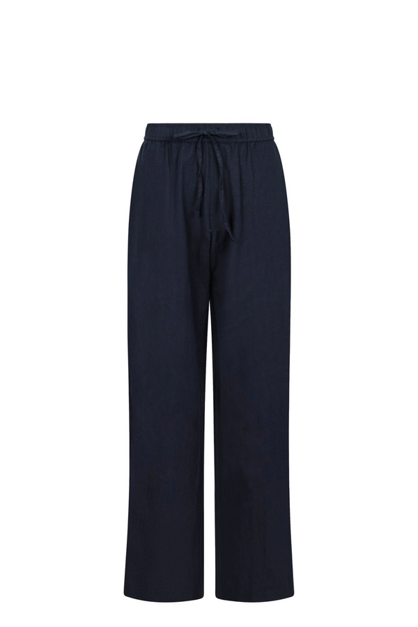 Sonar Linen Pants - Navy
