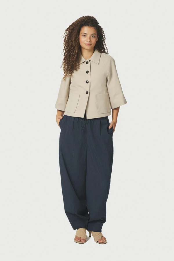 Rosemma Trench Mini Jacket - Beige