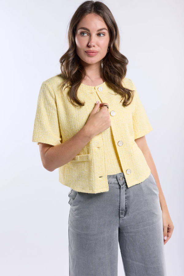 Liselotte Jacket - Butter Yellow