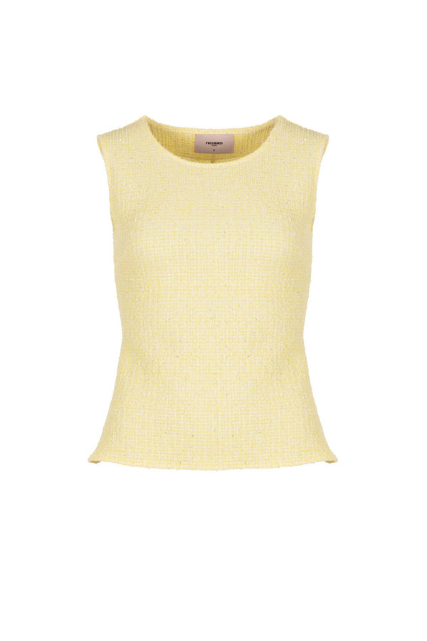 Thalassa Top - Butter Yellow