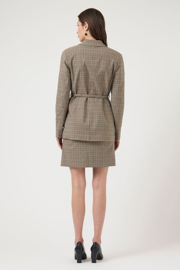 Fira LS Blazer - Black/W. Checks