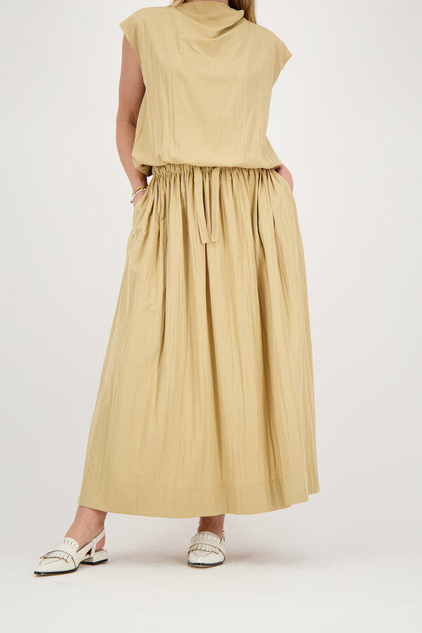 Midi Skirt - Gold
