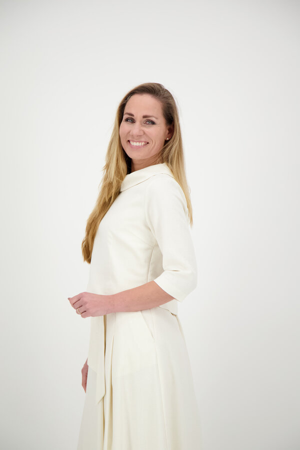 Therese Blouse - Off White/Goud