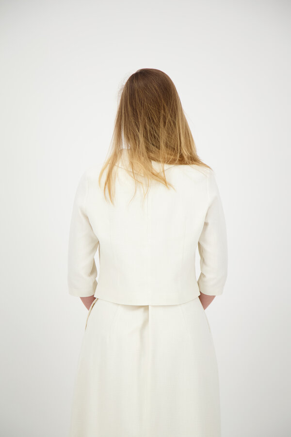 Therese Blouse - Off White/Goud