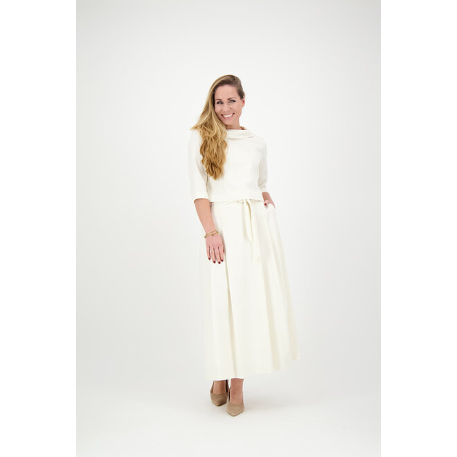 Therese Blouse - Off White/Goud