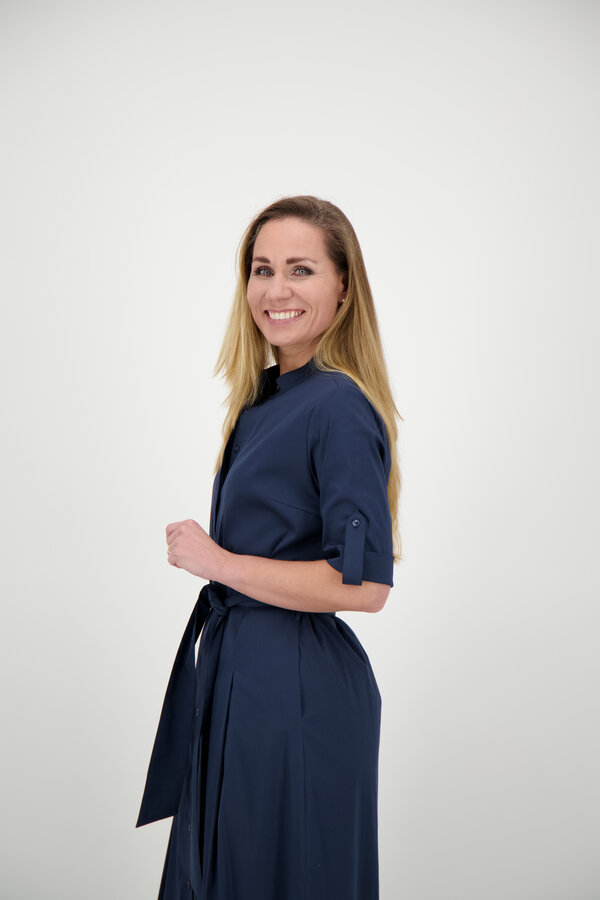 Violet Dress - Navy