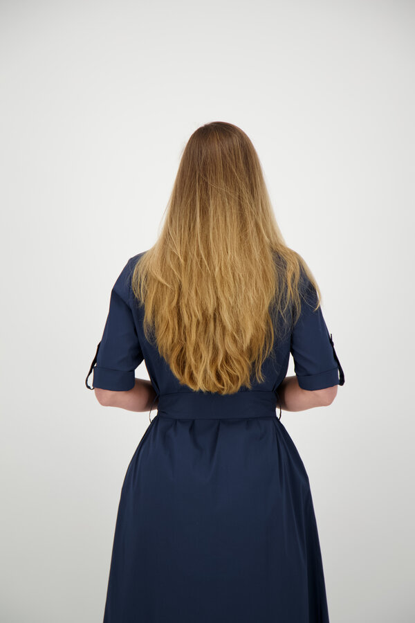 Violet Dress - Navy