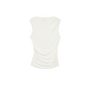Valley Draped Top - Ivory