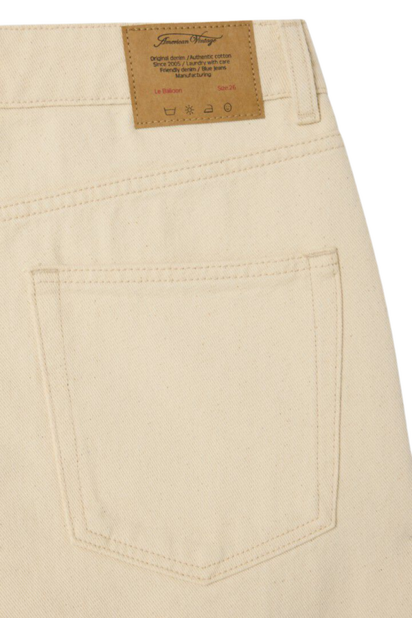 Snopdog 5 Pockets Jeans - Ecru