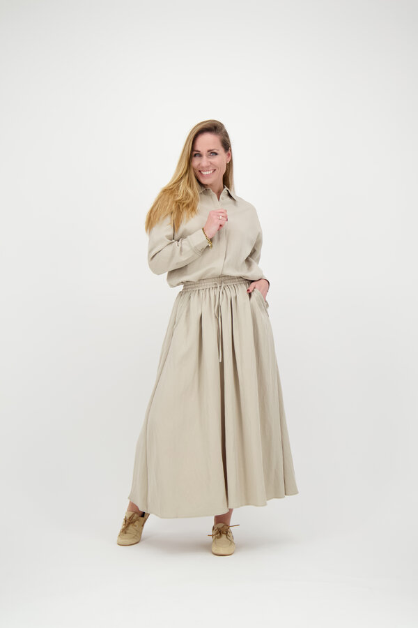 Aimee Skirt - Stone