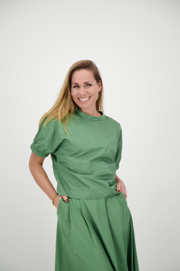 Pomeline Blouse - Sage Green