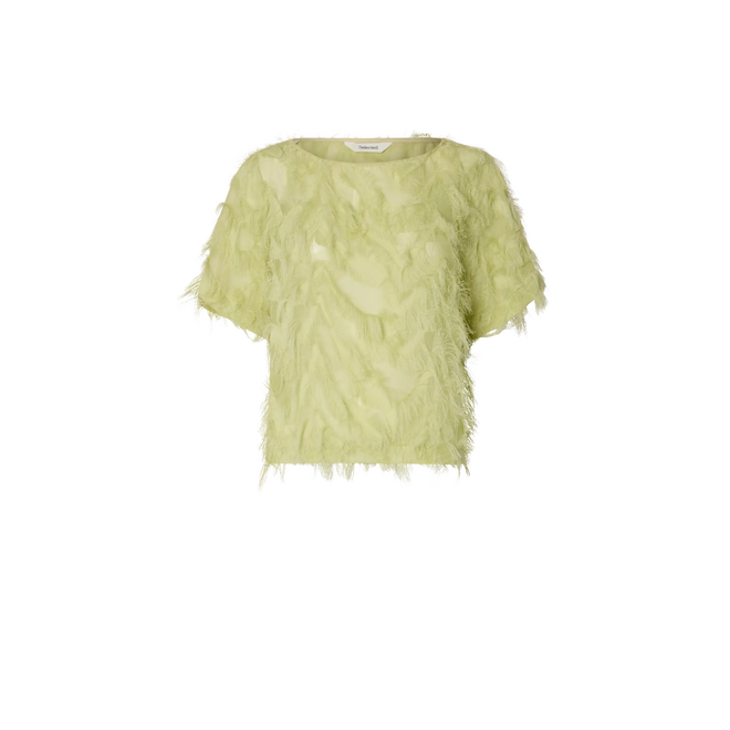 Myline Boat Neck Top - Lint