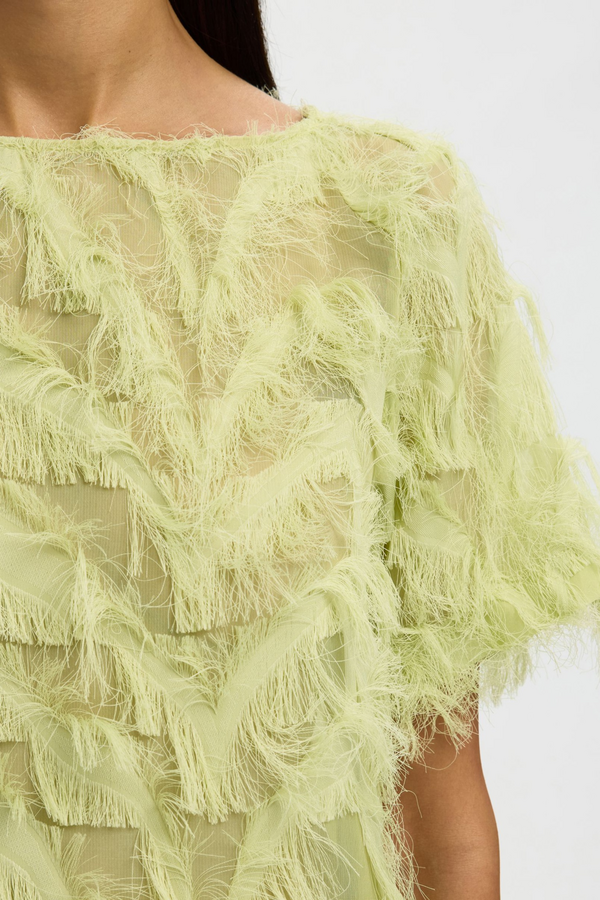 Myline Boat Neck Top - Lint