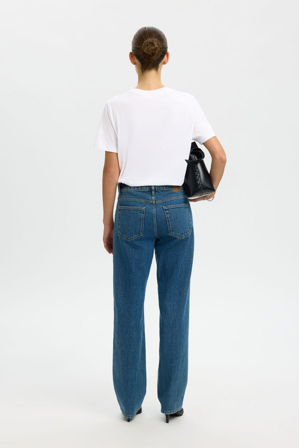 My Essential SS O-Neck Tee - Bright White