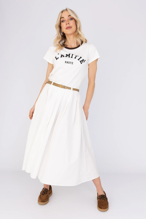 Midi Rok - Off White