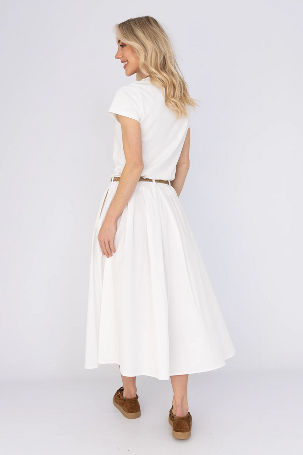 Midi Rok - Off White
