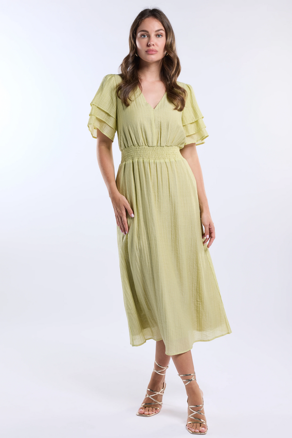 Danic Dress - Avocado Green