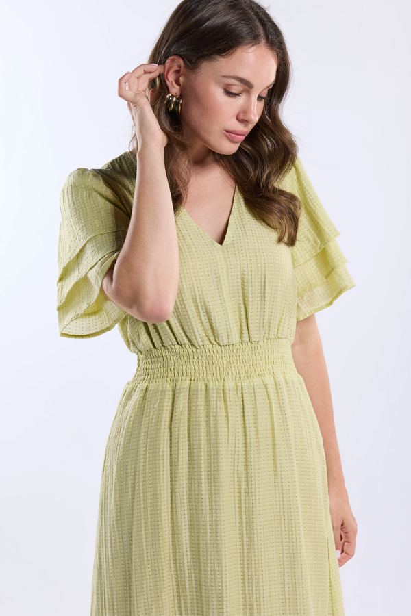 Danic Dress - Avocado Green
