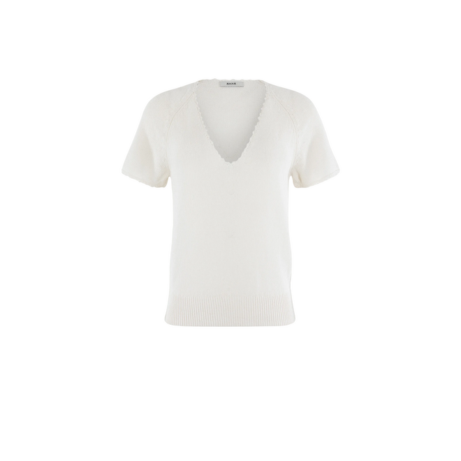 Pullover V-hals - Off White