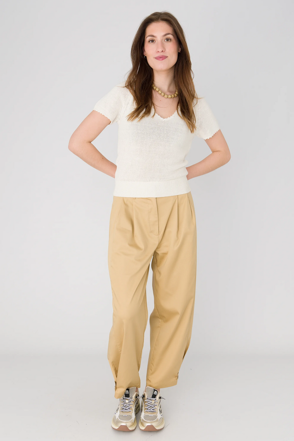 Pullover V-hals - Off White