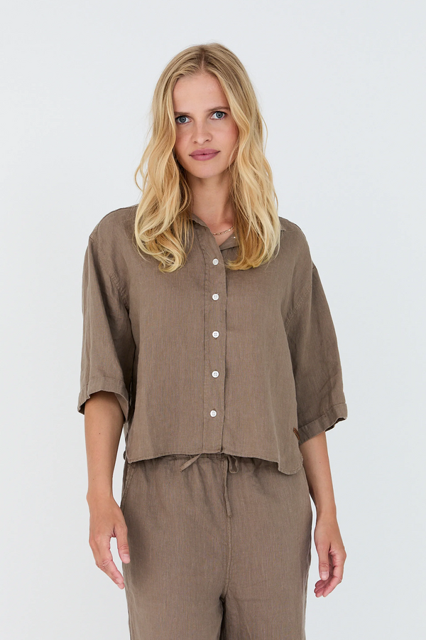 Lady Blouse - Dark Brown