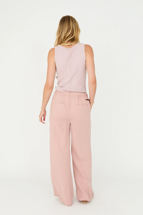 Racer Top - Pale Rose