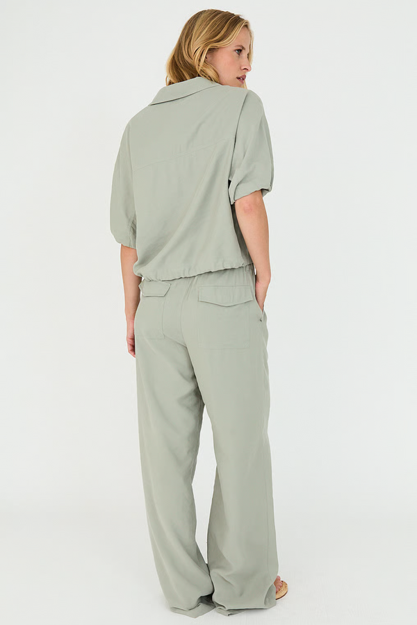 Charles Pantalon - Olive Solid